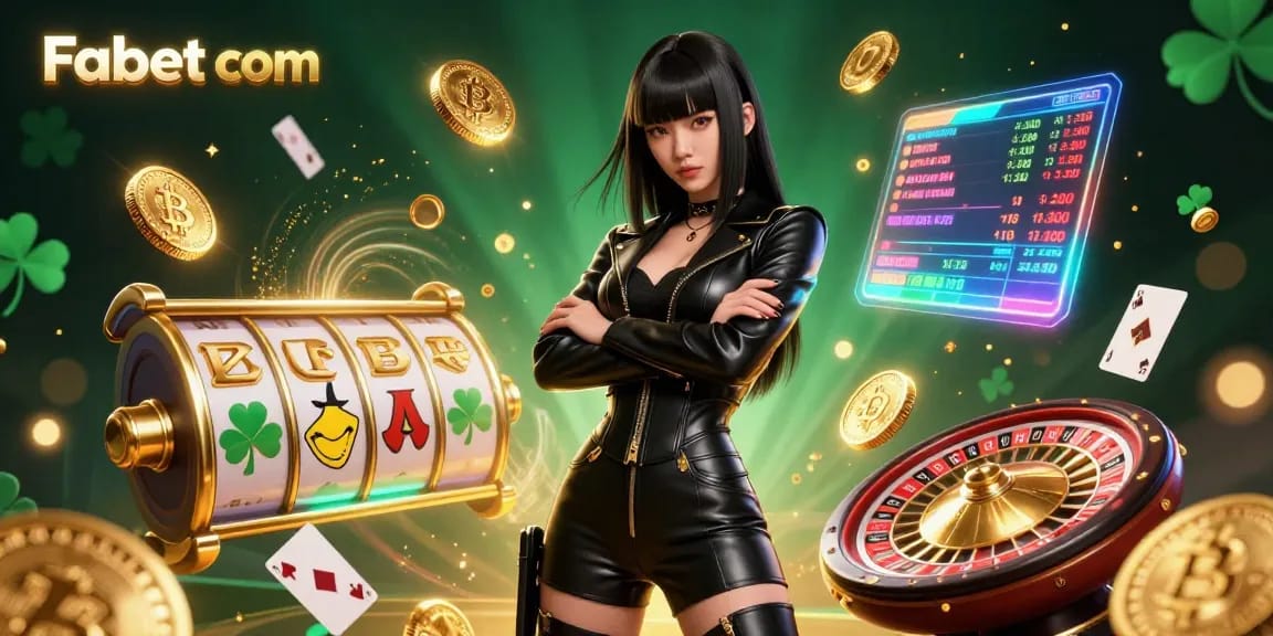 Engage with top-notch betting at Fabet com featuring a dynamic casino scene with stunning visuals and gaming elements.