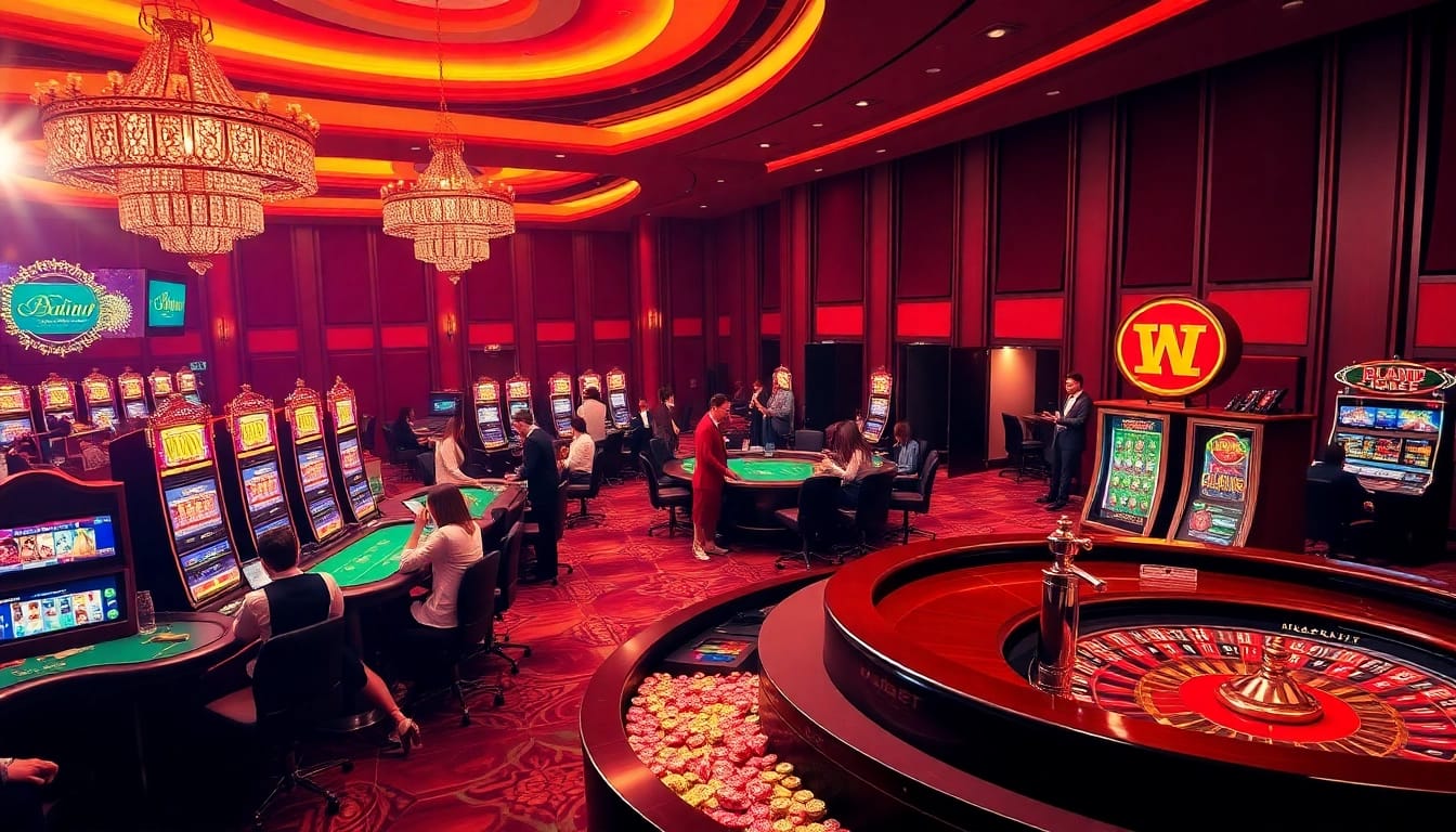 Experience exhilarating gaming at hubet with vibrant casino elements and inclusive player engagement.