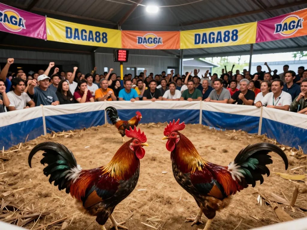 Watch live video đá gà cpc4 at DAGA88 featuring intense rooster battles and excited spectators.