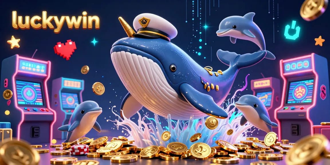 Engage in the vibrant luckywin casino scene with friendly sea creatures and dynamic gaming elements.