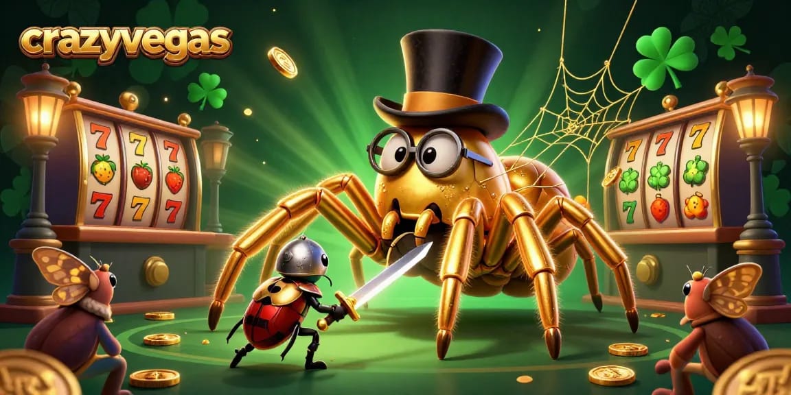 Experience exciting gameplay at crazyvegas with thrilling slots and a golden atmosphere.