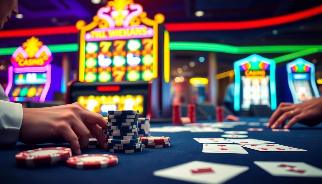 Experience high-stakes gaming at gg88 with vibrant casino tables and thrilling poker action.