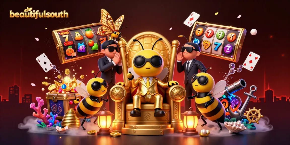 Engage in thrilling gameplay at beautifulsouth's vibrant casino scene with charm and excitement.