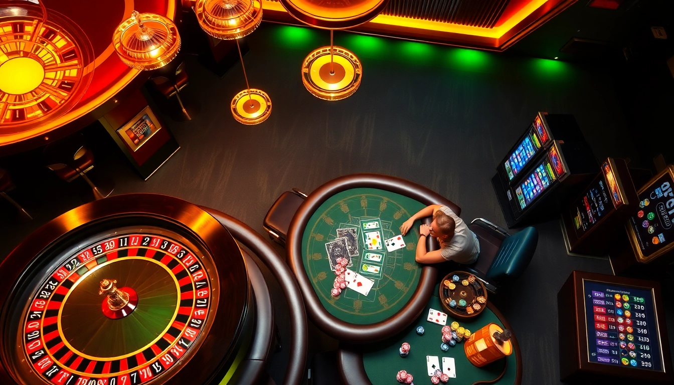 Players enjoying a high-stakes game of poker at 88xx casino with vibrant atmosphere