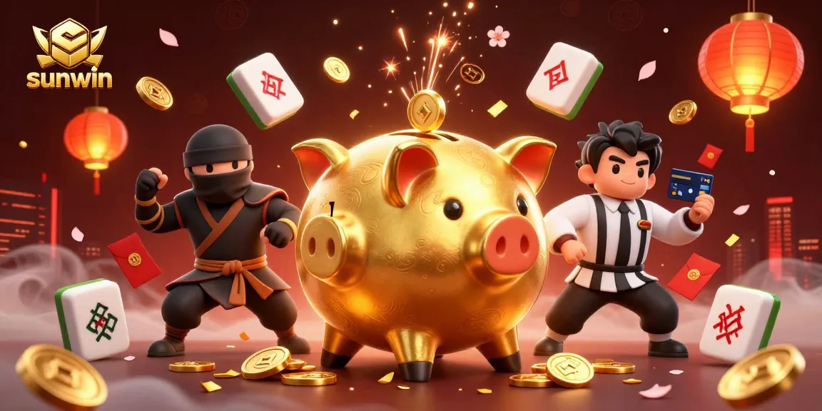 Experience the thrilling gameplay of sunwin with dynamic golden elements and energetic characters.