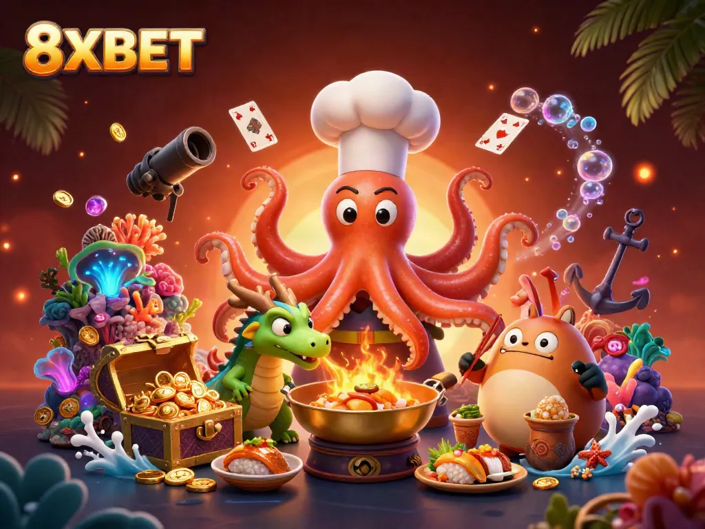 Join 8XBET for thrilling entertainment and dynamic wins in this vibrant casino scene.