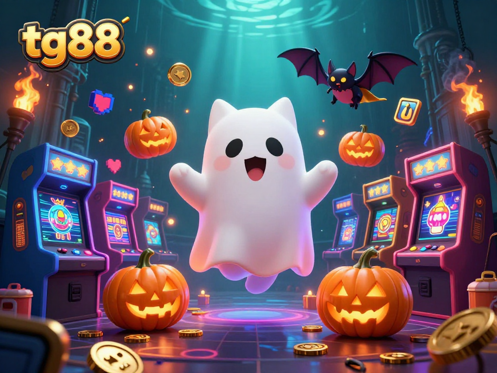 Engage with tg88 as a ghost cat and vampire bat discover a thrilling haunted casino.