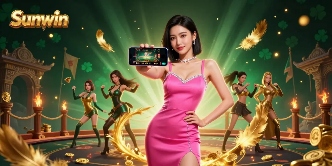 Experience exciting gaming action with Sunwin in a vibrant online casino environment.