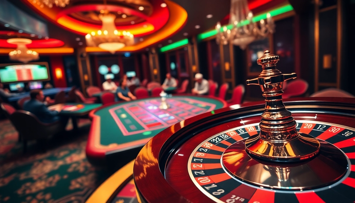 Exciting roulette game experience at 789bet with vibrant atmosphere and strategic plays.