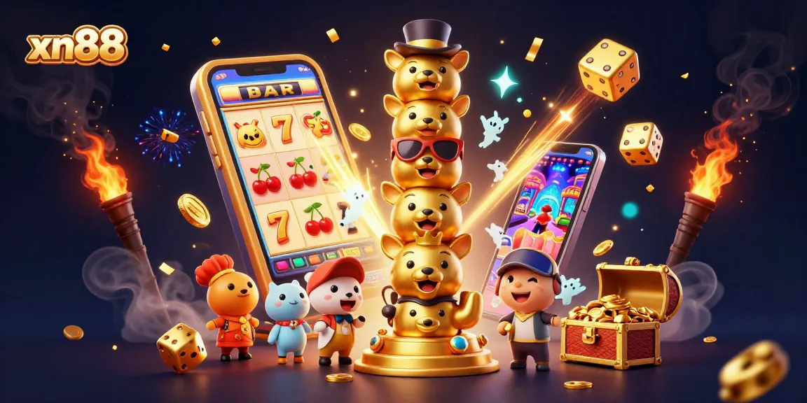 Experience thrilling slots action at xn88 with vibrant visuals and dynamic gaming elements.