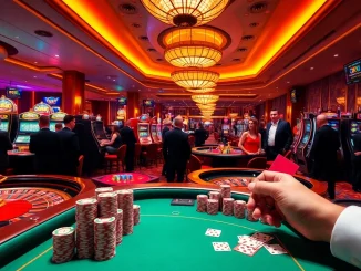 Experience the thrill of winning at OKFUN Casino with exciting gaming and vibrant ambiance.