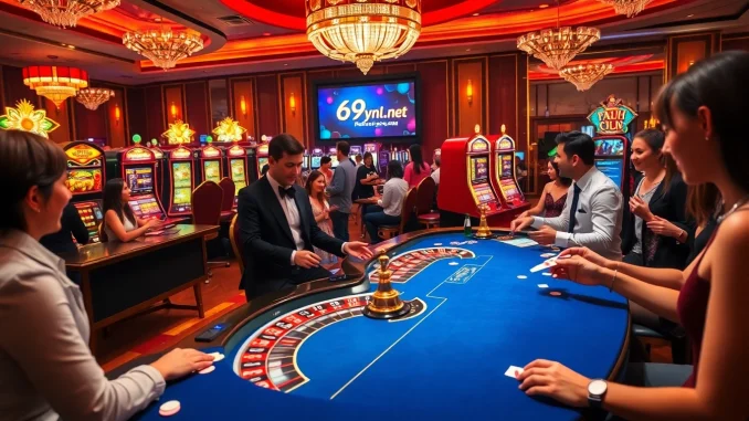 Experience thrilling casino games at 69vn.gb.net, with vibrant tables and engaging gameplay.