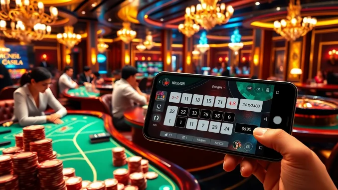 Engage in thrilling online gambling at https://nk88.horse/ showcasing poker chips and roulette wheels.
