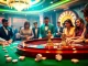 Experience thrilling gameplay at rikvip.gb.net with an upscale casino atmosphere featuring dice and poker chips.