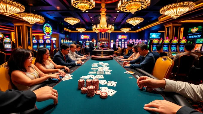 Experience the excitement of playing at xx 88 with high-stakes poker and vibrant casino action.