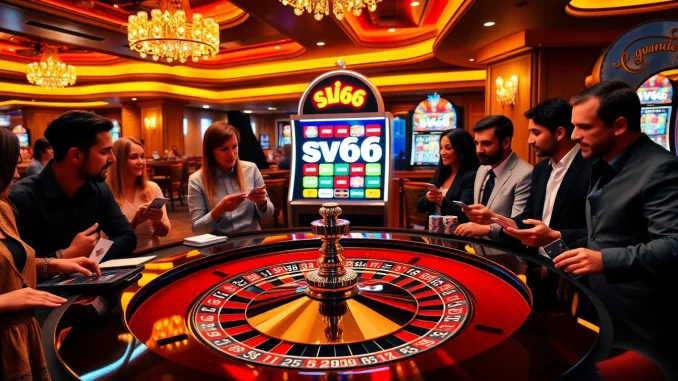Experience the excitement at sv66 with vibrant casino games and thrilling action.