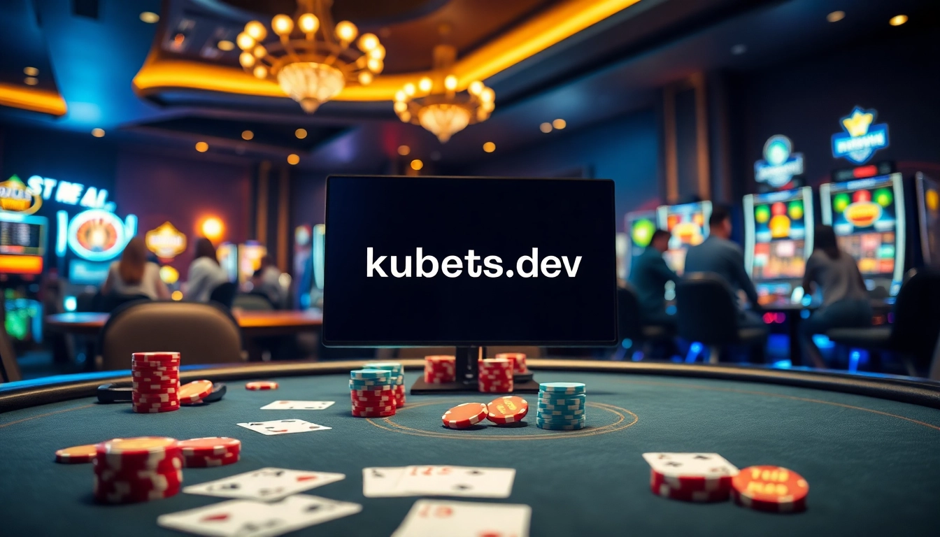 Experience thrilling gaming at https://kubetz.dev/ with engaging poker tables and lively casino action.
