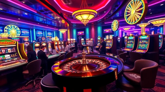 Experience the excitement of online gambling with nk88.onl, featuring thrilling gameplay at a luxurious casino.