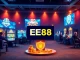 EE88 gaming platform showcasing dynamic 3D games and immersive interfaces