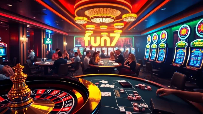 Experience the excitement of fun79 with vibrant casino games and thrilling gambling action.