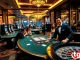 tg88 players enjoying high-stakes poker and vibrant slot machines in a luxurious casino atmosphere.