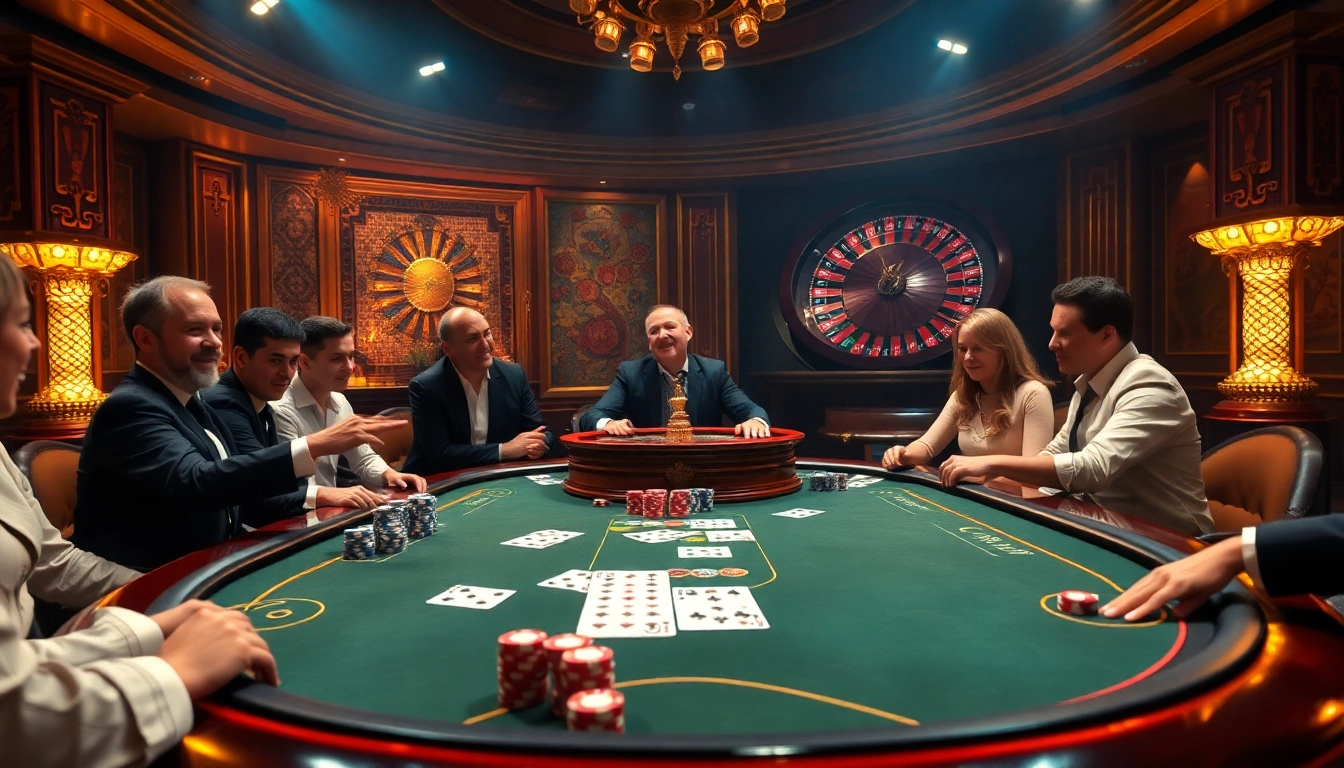 Join the excitement of Luckywin with thrilling poker games and vibrant casino atmosphere.